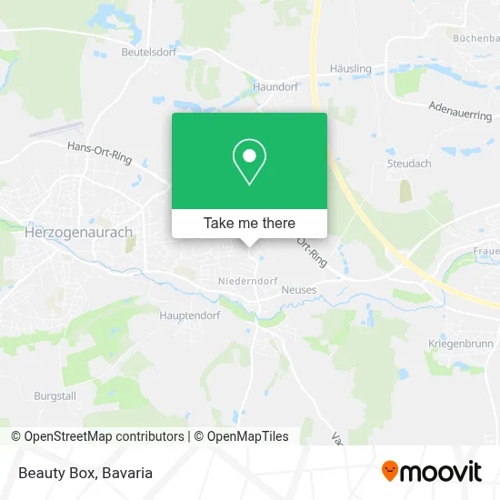 Beauty Box map