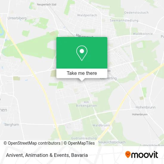 Anivent, Animation & Events map
