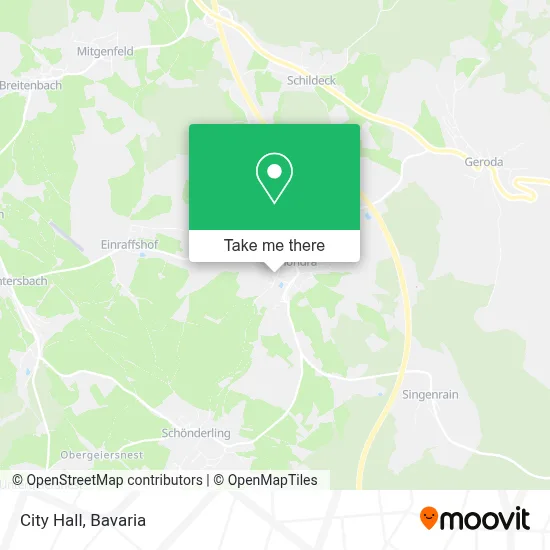 Rathaus map