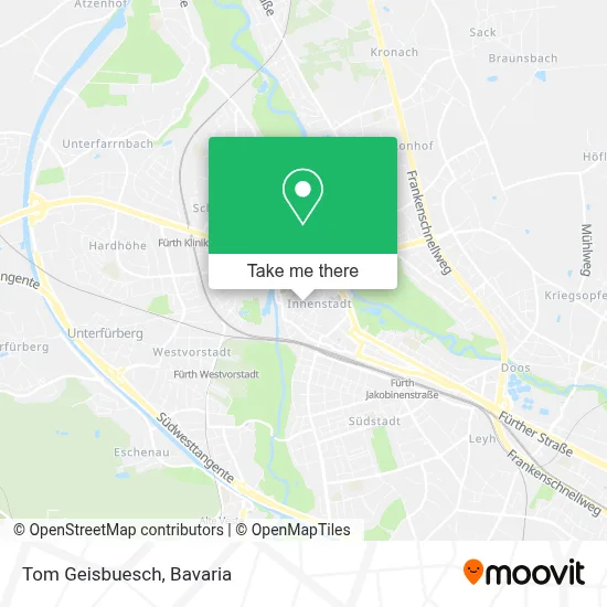 Tom Geisbuesch map