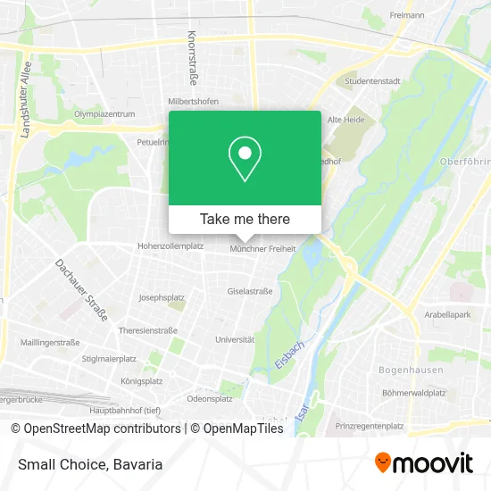 Small Choice map
