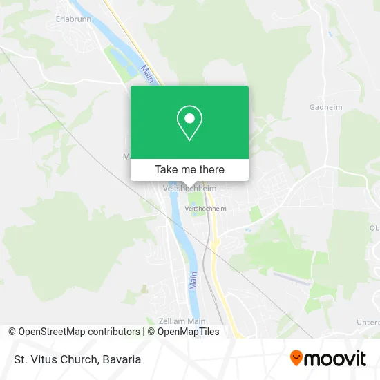 St. Vitus Church map