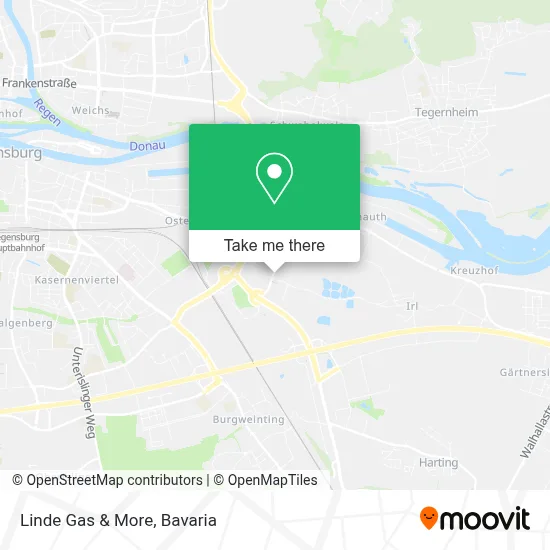 Linde Gas & More map