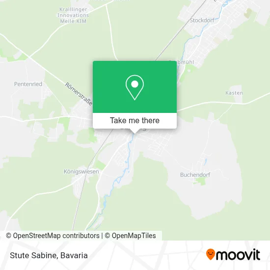 Stute Sabine map