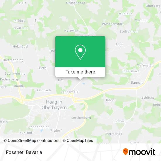 Fossnet map