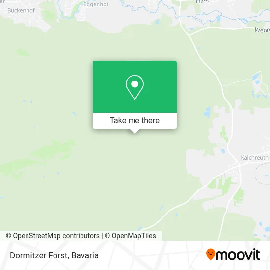 Dormitzer Forst map