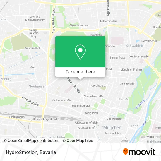 Hydro2motion map