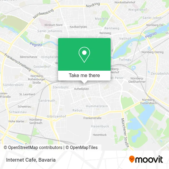 Internet Cafe map