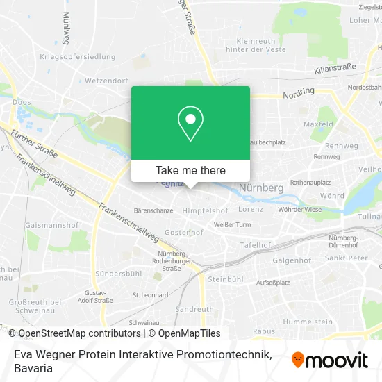 Eva Wegner Protein Interaktive Promotiontechnik map