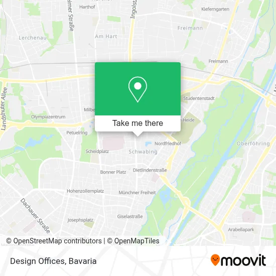 Design Offices map