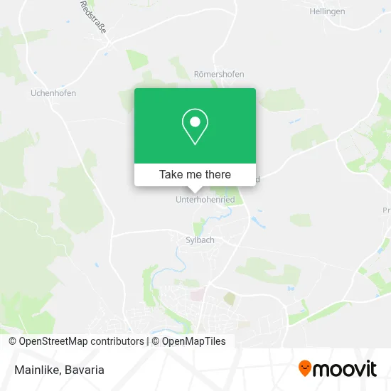 Mainlike map