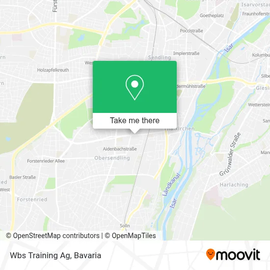 Wbs Training Ag map
