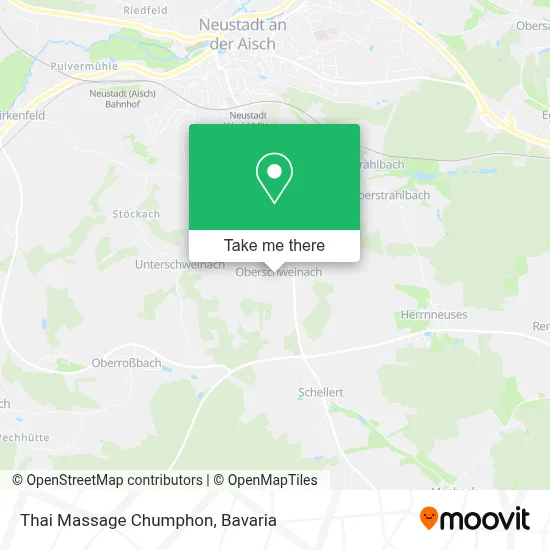 Thai Massage Chumphon map