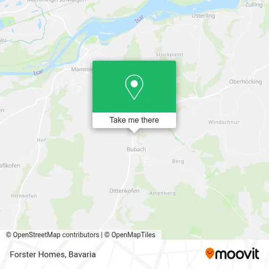 Forster Homes map