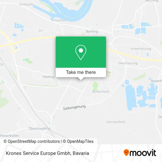 Krones Service Europe Gmbh map