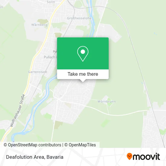 Deafolution Area map