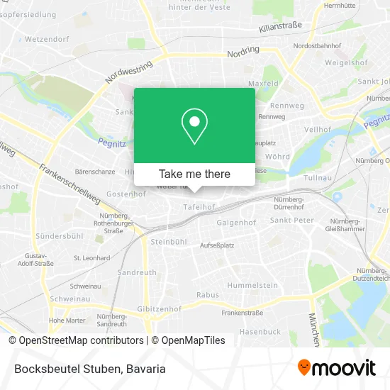Bocksbeutel Stuben map