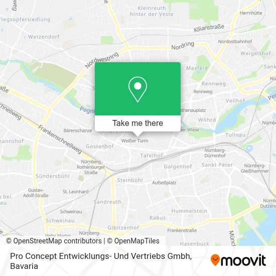 Pro Concept Entwicklungs- Und Vertriebs Gmbh map
