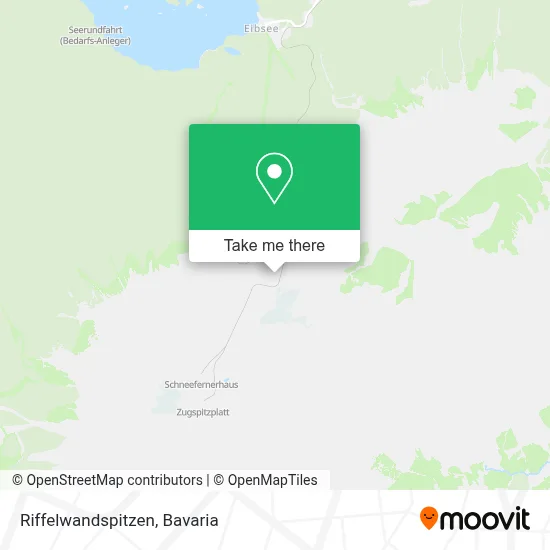 Riffelwandspitzen map