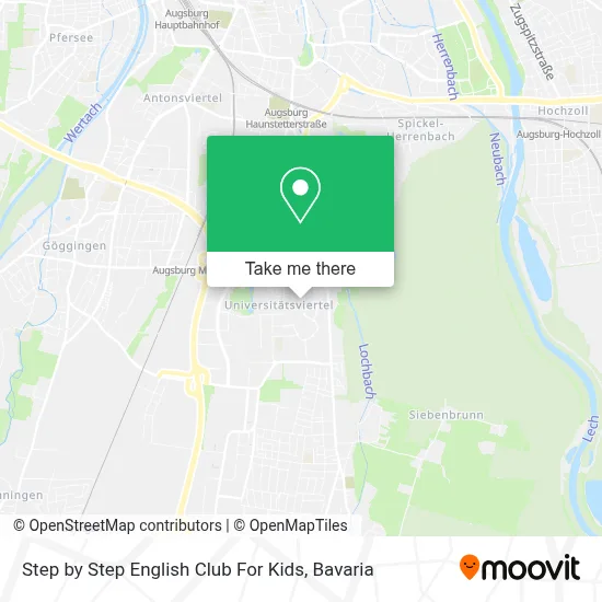 Step by Step English Club For Kids map