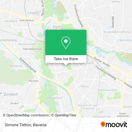 Simone Tattoo map