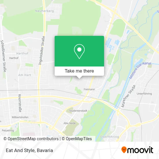 Eat And Style map