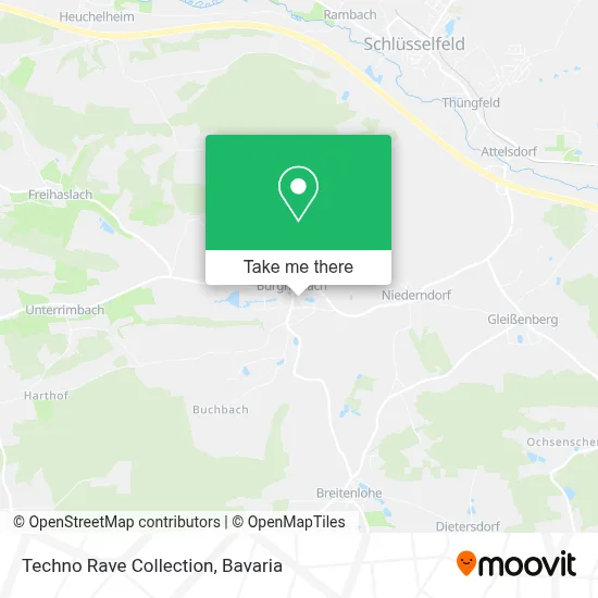 Techno Rave Collection map