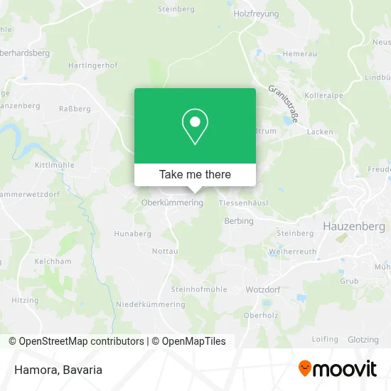 Hamora map