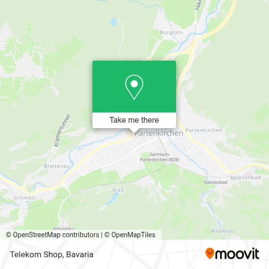 Telekom Shop map
