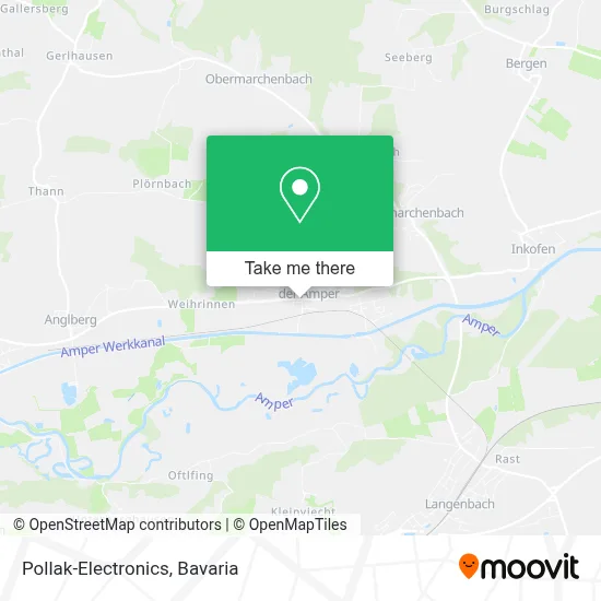 Pollak-Electronics map