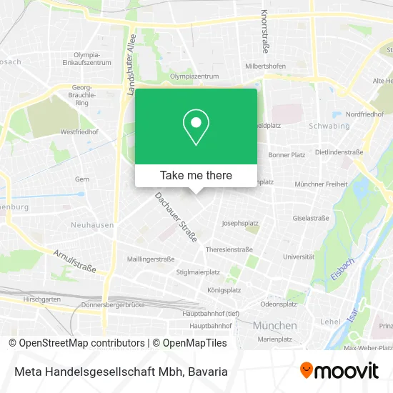 Meta Handelsgesellschaft Mbh map