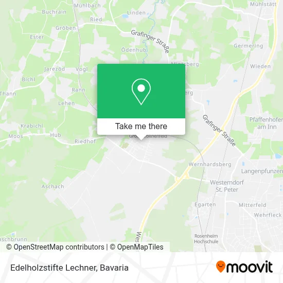 Edelholzstifte Lechner map
