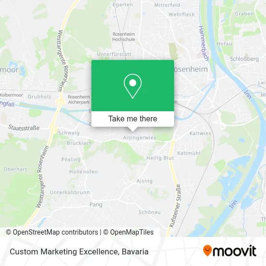 Custom Marketing Excellence map