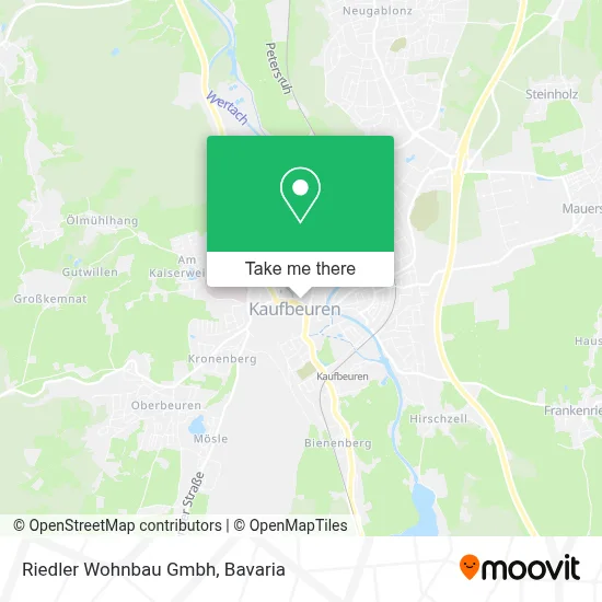Riedler Wohnbau Gmbh map