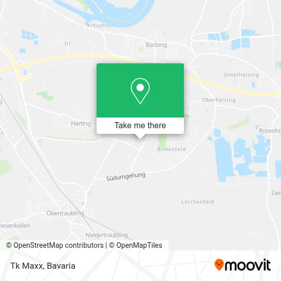 Tk Maxx map