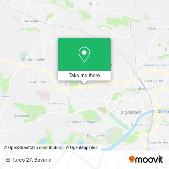 El Turco 27 map