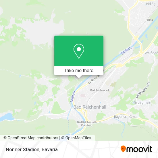 Nonner Stadion map