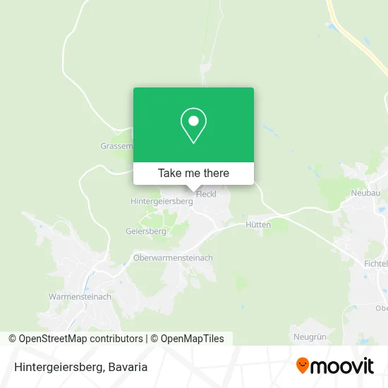 Hintergeiersberg map