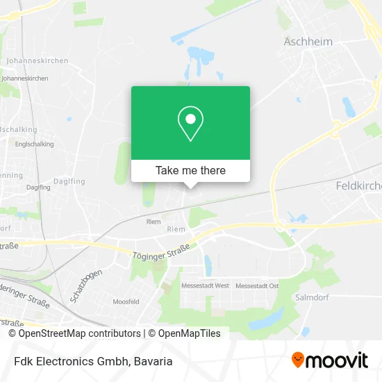 Fdk Electronics Gmbh map