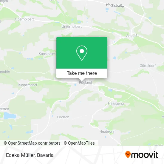 Edeka Müller map