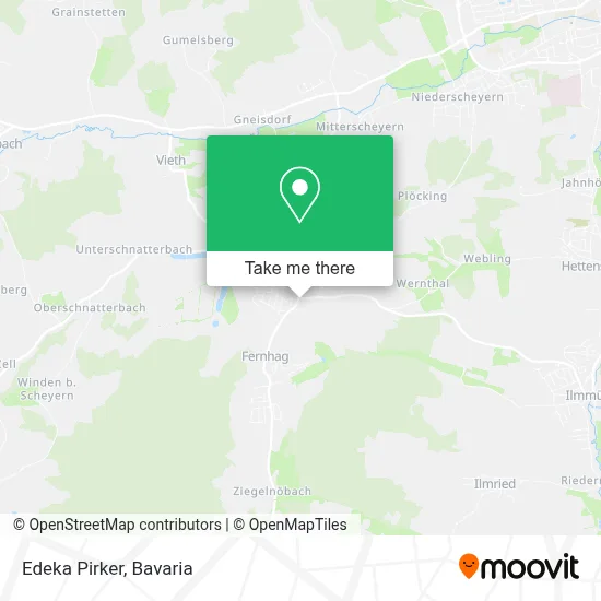 Edeka Pirker map
