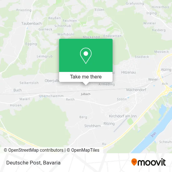 Deutsche Post map