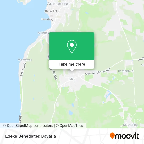 Edeka Benedikter map