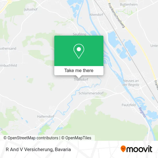 R And V Versicherung map