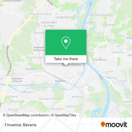 Finsense map