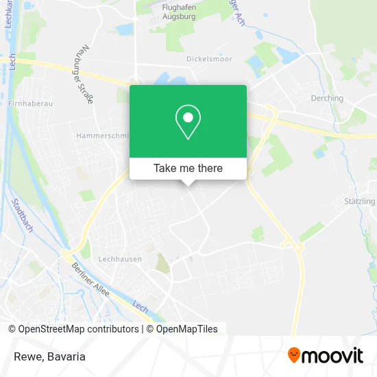 Rewe map