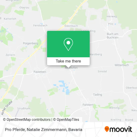 Pro Pferde, Natalie Zimmermann map