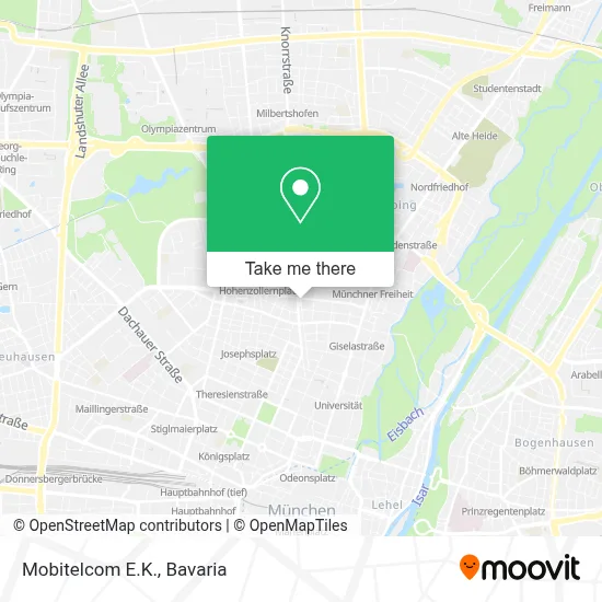 Mobitelcom E.K. map