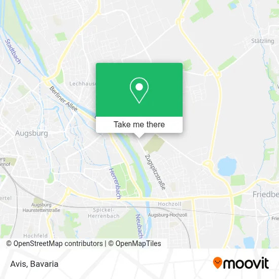 Avis map