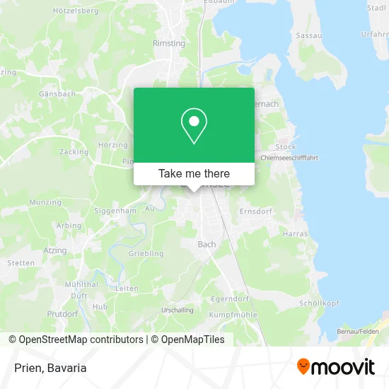 Prien map
